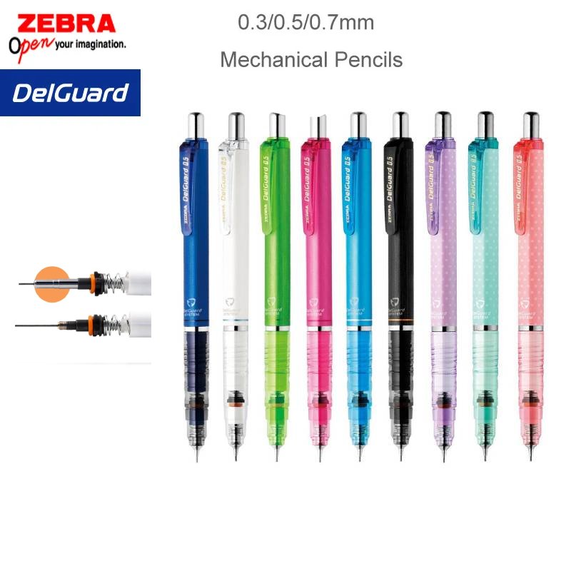 Mechanical Pencil 0.3 - ZEBRA DelGuard Vulpotlood Japanse Briefpapier voor