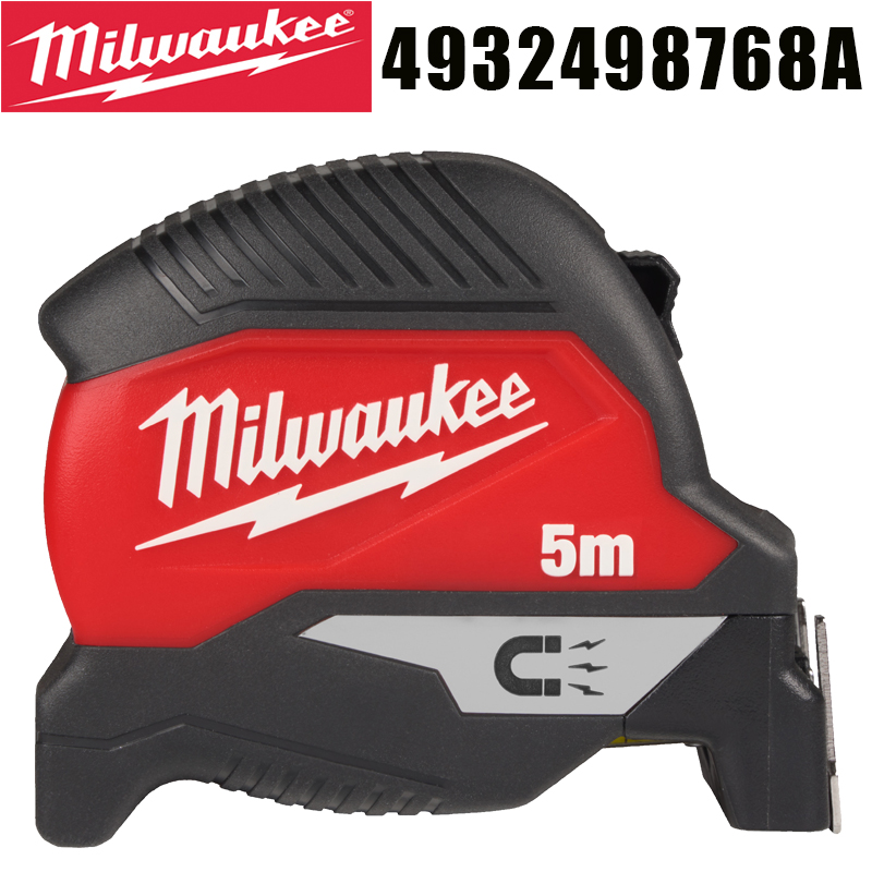 Tape Dispenser Weighted - Milwaukee 4932498768A Compacte magnetische meetlint 5m