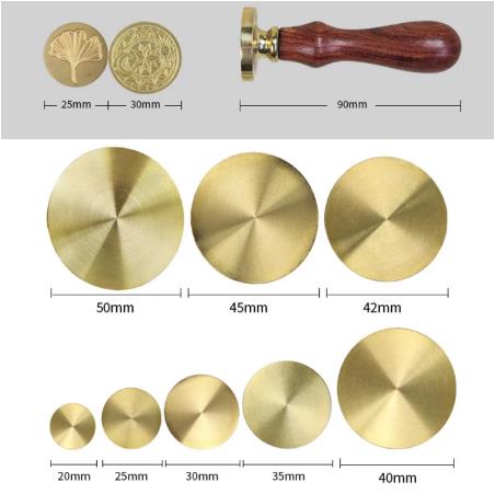 Wax Seal Stamp Set - Pas de wasstempel aan met uw