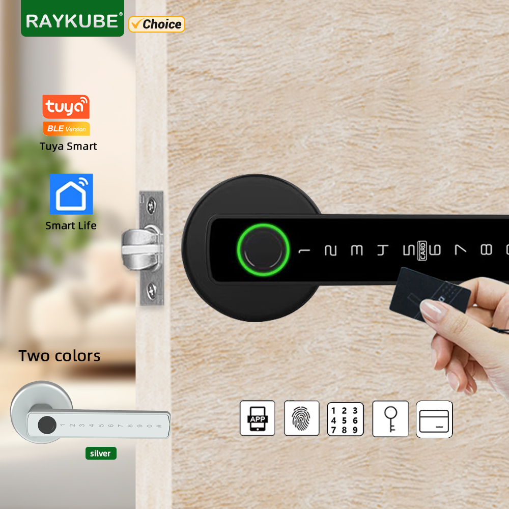 Letter Opener Brass - RAYKUBE M5 Tuya BLE Slim vingerafdrukdeurslot