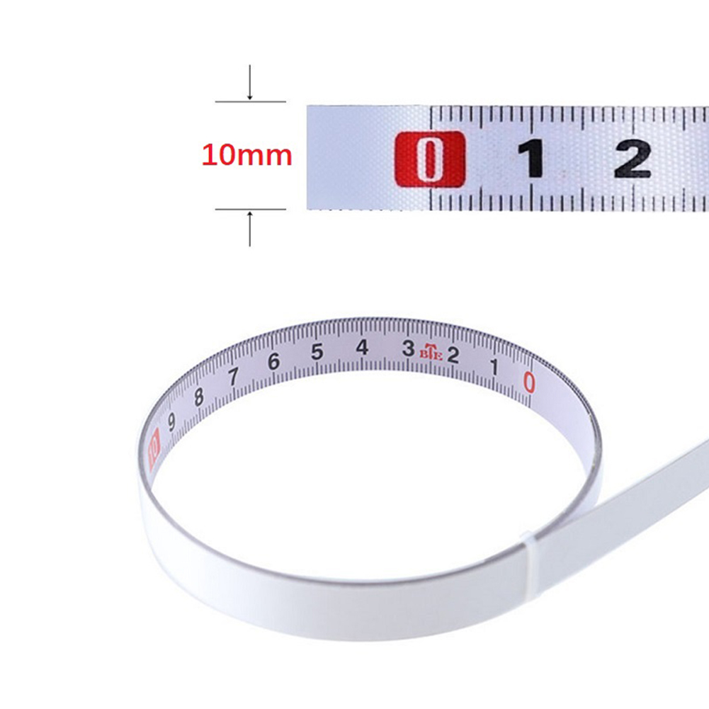 Tape Dispenser Weighted - Stalen verstekbaan meetlint 4M zelfklevende schaalliniaal
