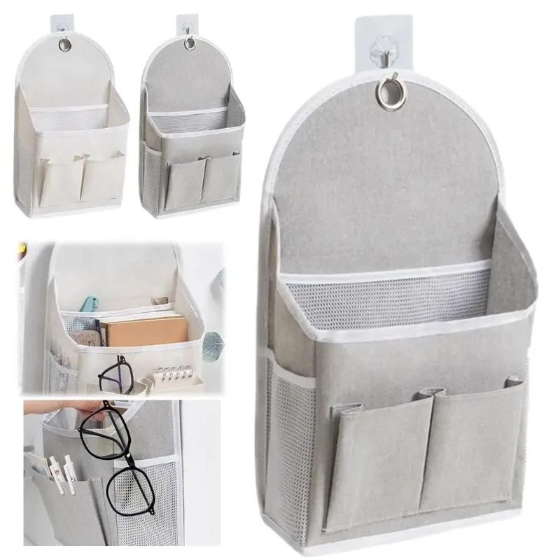 Magazine Holder Rack - Opbergtas van stof voor slaapzaal, aan
