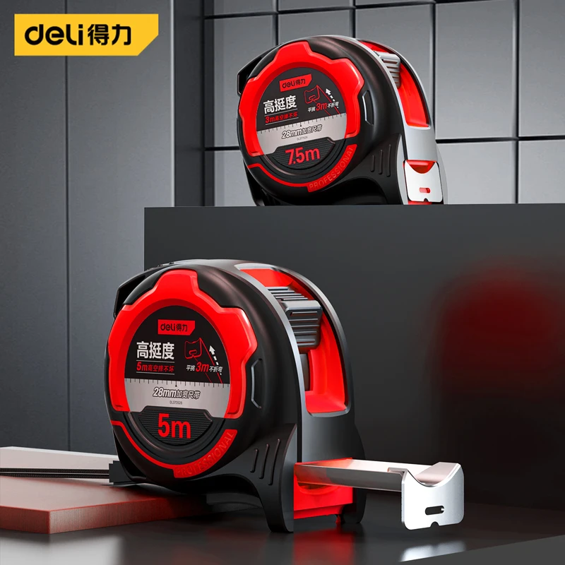 Deli 5/7.5M Dikker Koolstofsta - Tape Dispenser Weighted recensie en prijs