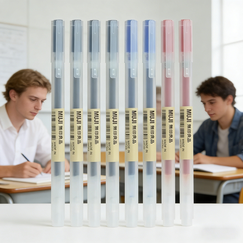 6/8 Stuks MUJIs Balpen Set, 0. - Muji Stationery Gel Pen recensie en prijs