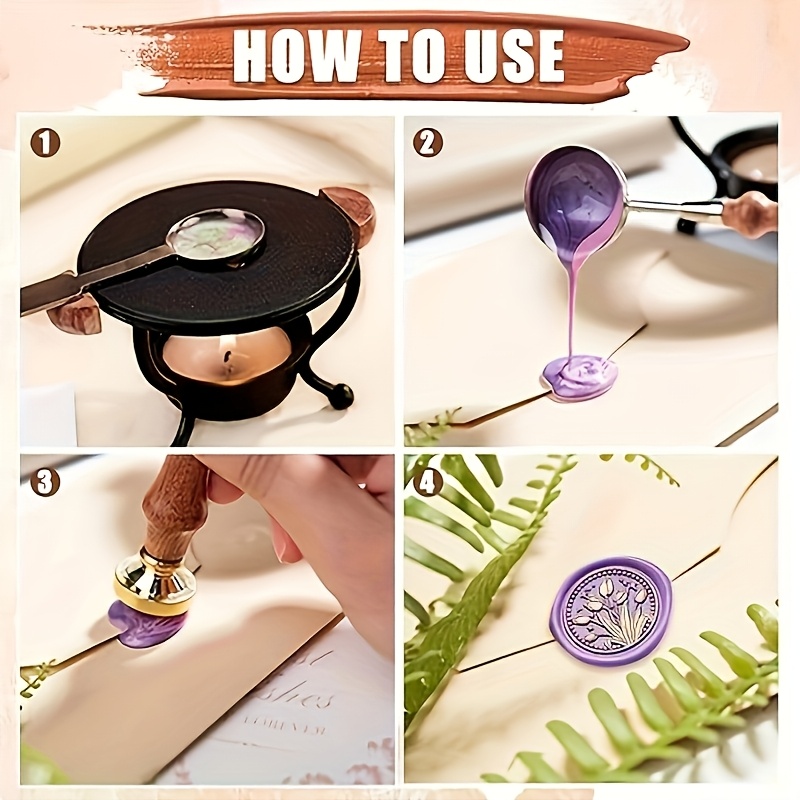 21-delige waszegelset met dive - Wax Seal Stamp Set recensie en prijs