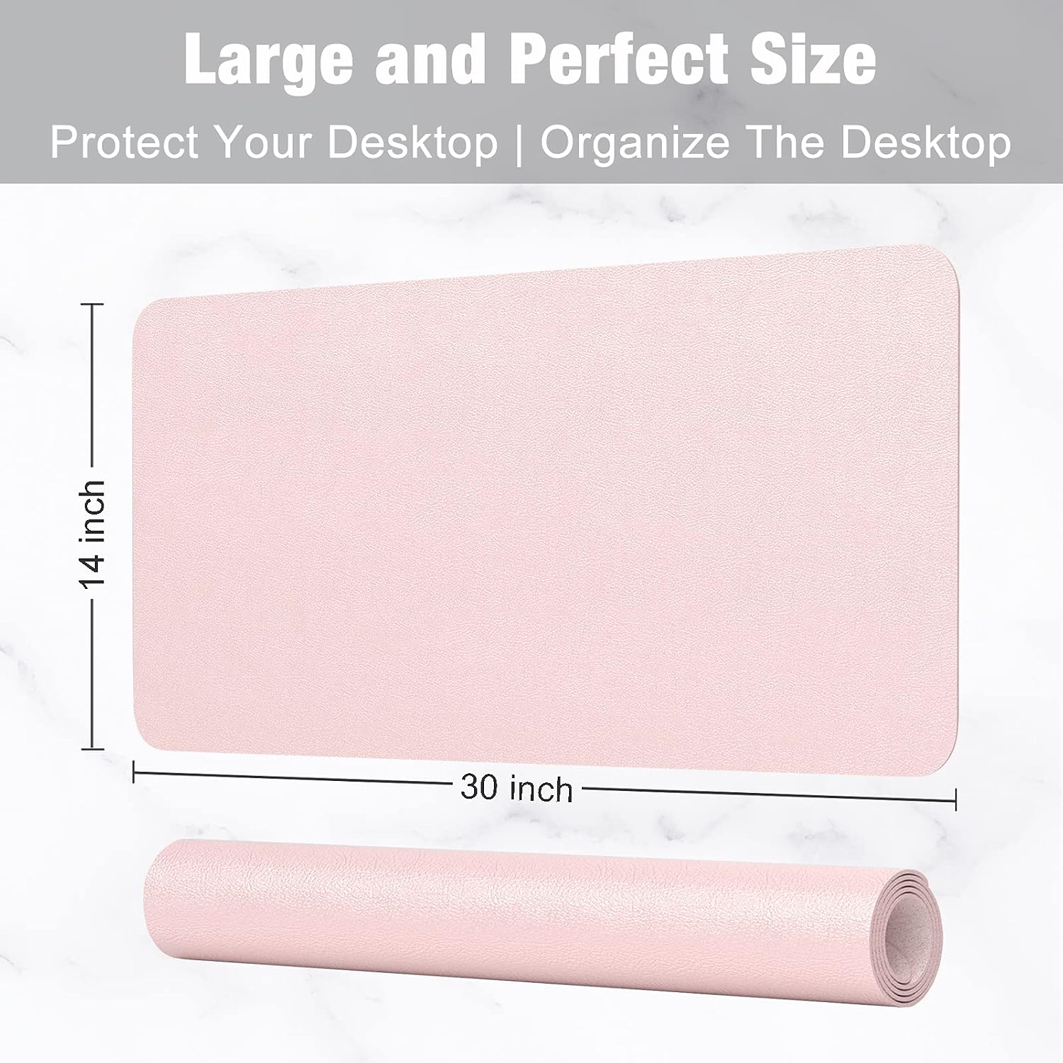 30x14 inch PU lederen bureauon - Leather Desk Pad recensie en prijs
