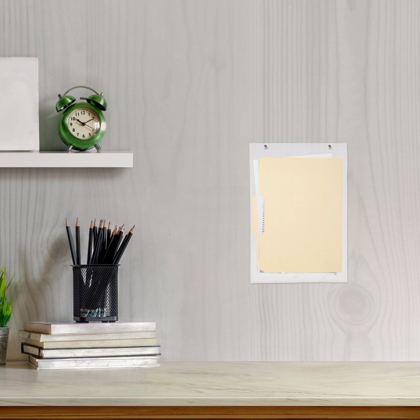 Transparante wandgemonteerde a - Magazine Holder Rack recensie en prijs