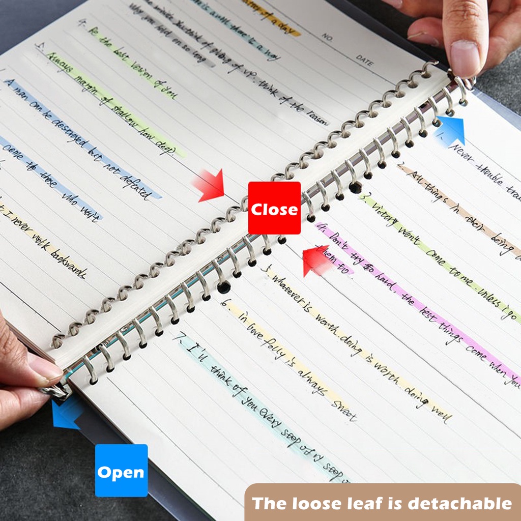 A5/B5/A4 Binder Notitieboekjes - Binder A4 Lever recensie en prijs