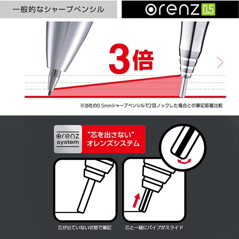 1 Stuk Pentel Orenz Mechanisch - Mechanical Pencil 0.3 recensie en prijs