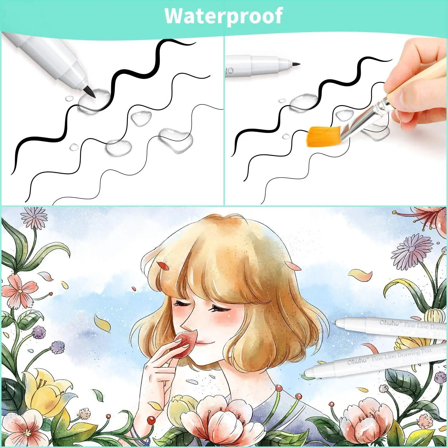 Ohuhu Micro Pen Fineliner Teke - Correction Pen Fine recensie en prijs