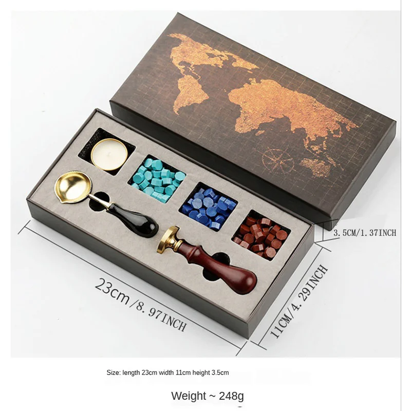 DIY Stempels Lakzegel Box Kit  - Wax Seal Stamp Set recensie en prijs