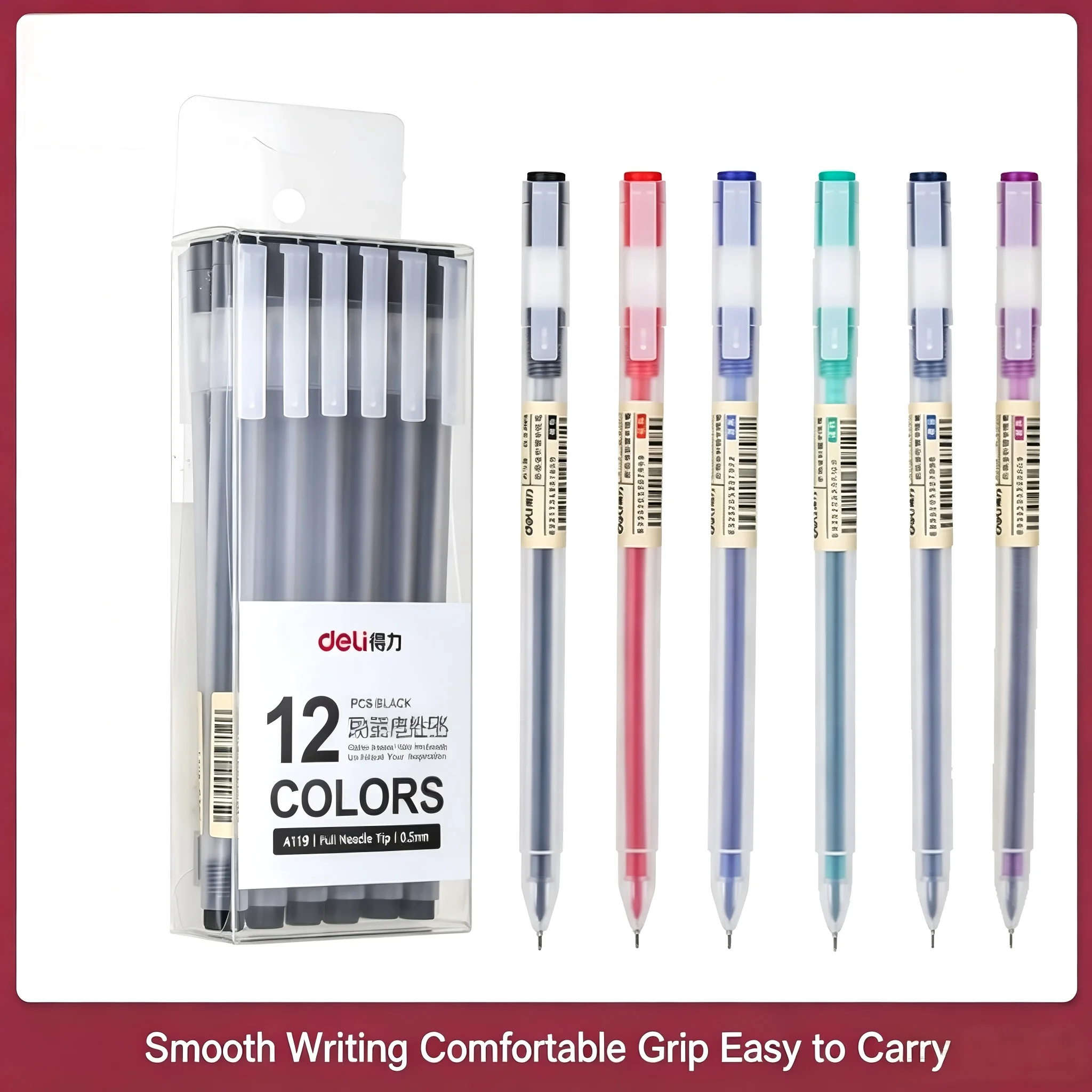 A119 Zwarte gelpennen 0,5 mm v - Muji Stationery Gel Pen recensie en prijs