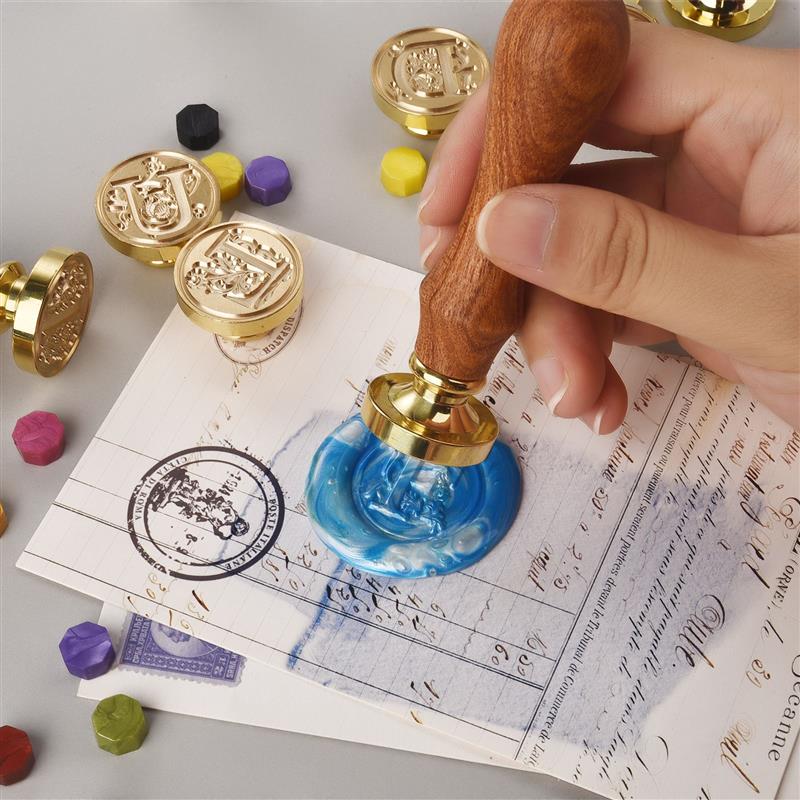 A-Z Vintage verzegelde wasstem - Wax Seal Stamp Set recensie en prijs