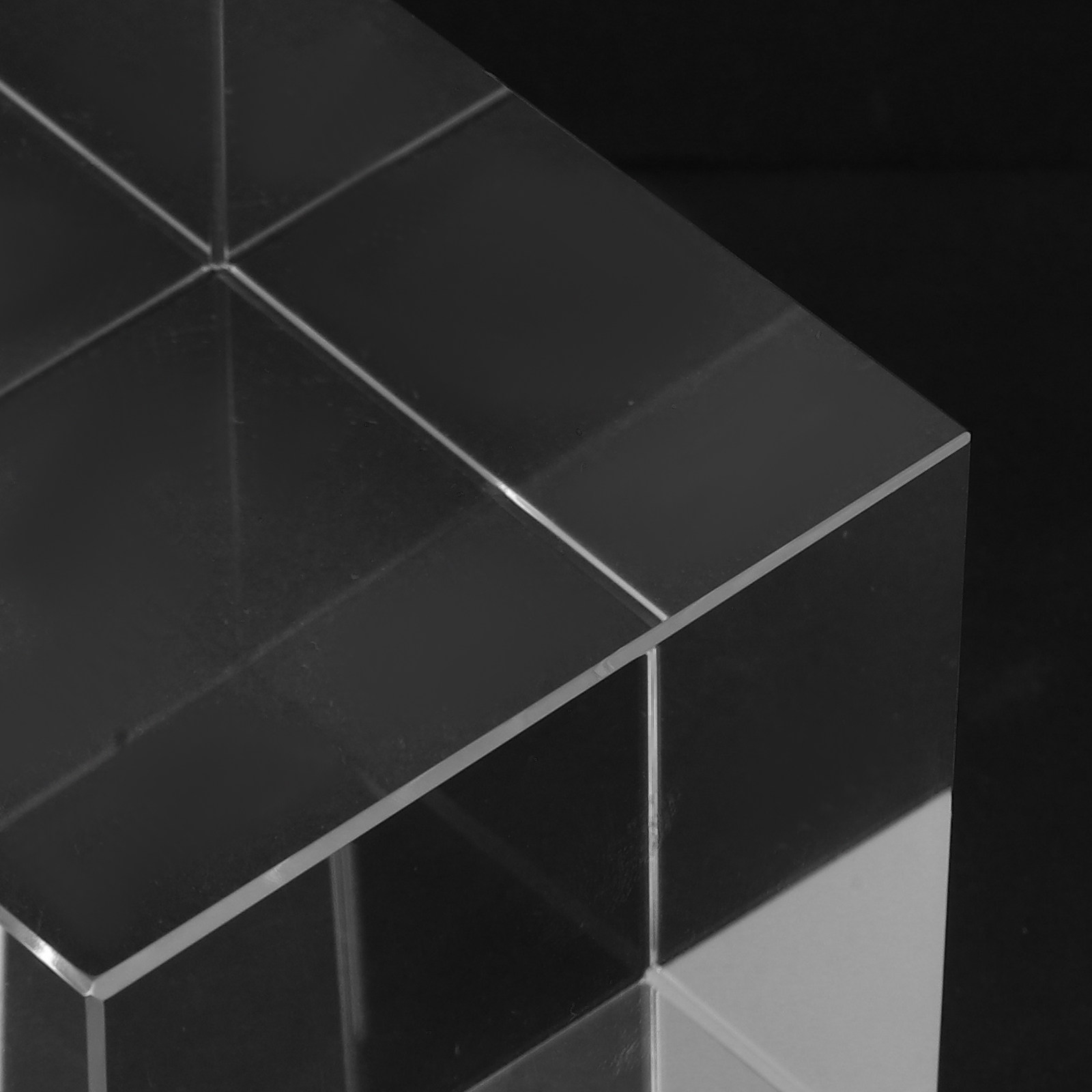 Helder vierkant kristallen pre - Book Weight Glass recensie en prijs