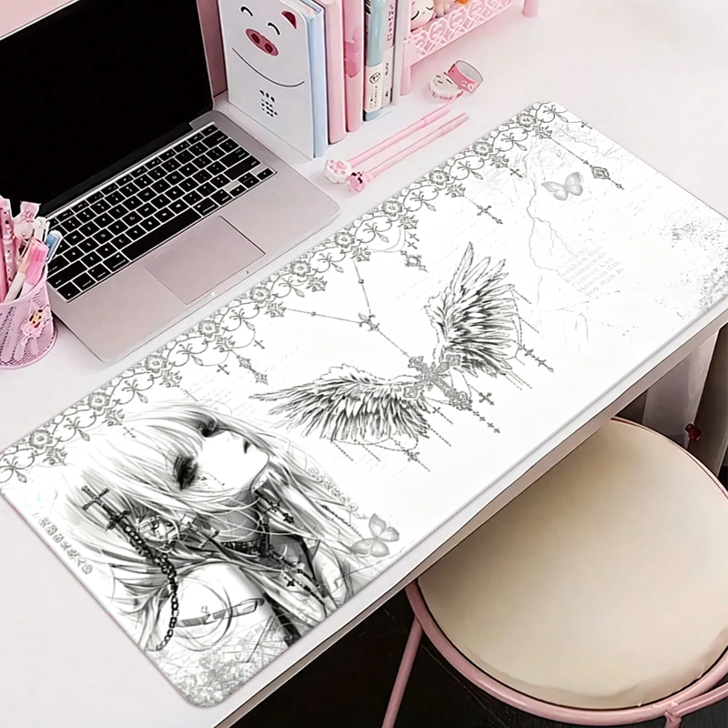 Leren muismat Zwart Wit Anime  - Leather Desk Pad recensie en prijs