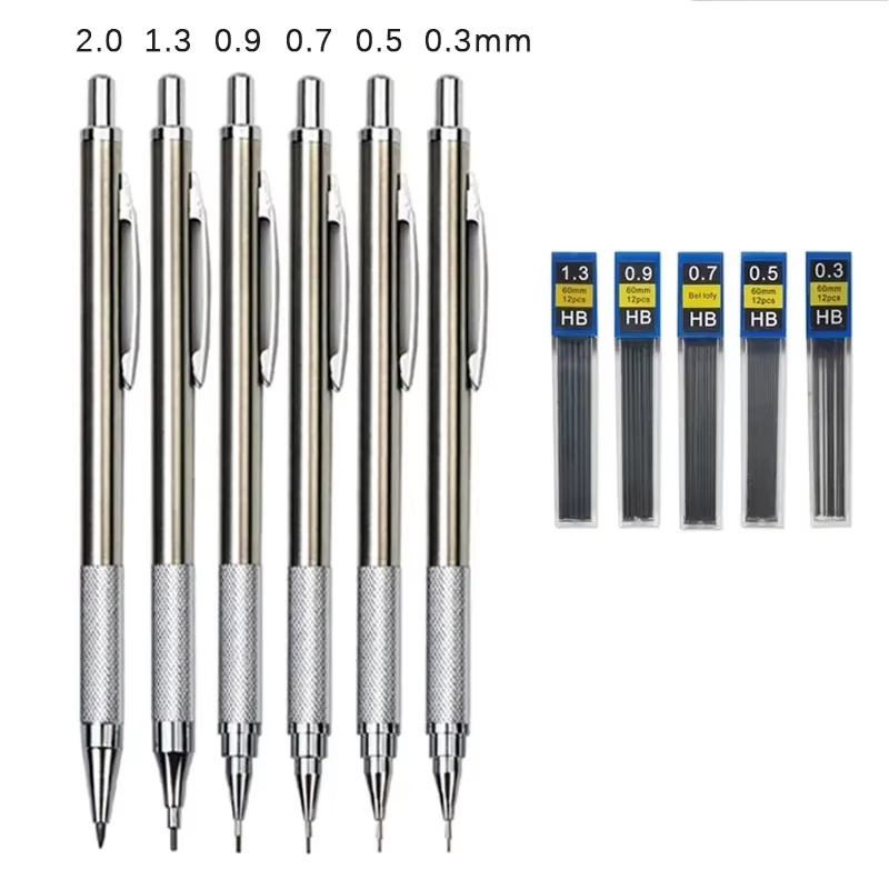 Metalen Mechanische Potloodset - Mechanical Pencil 0.3 recensie en prijs
