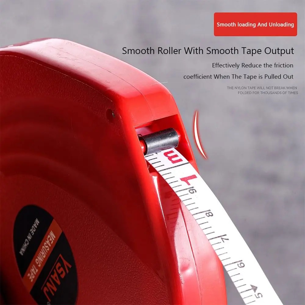Rode meetlint 30m 50m dubbele  - Tape Dispenser Weighted recensie en prijs